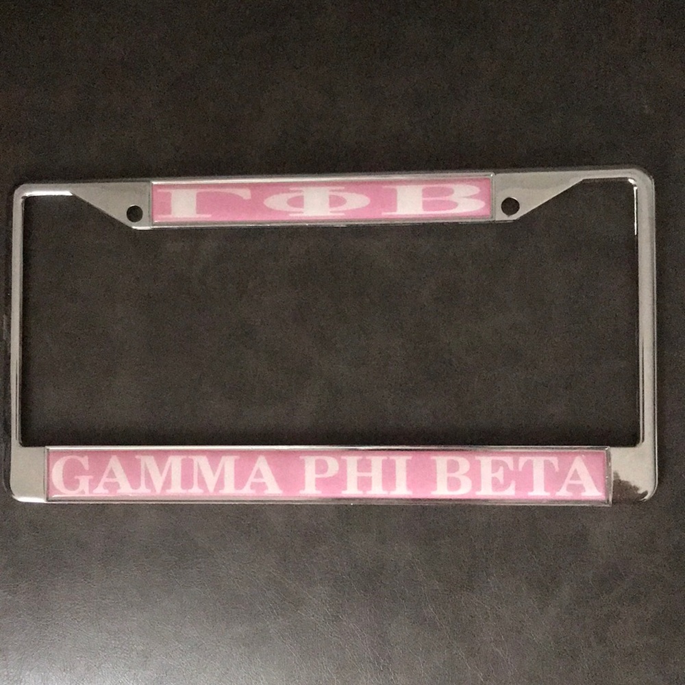 Sorority Liscence Plate Cover